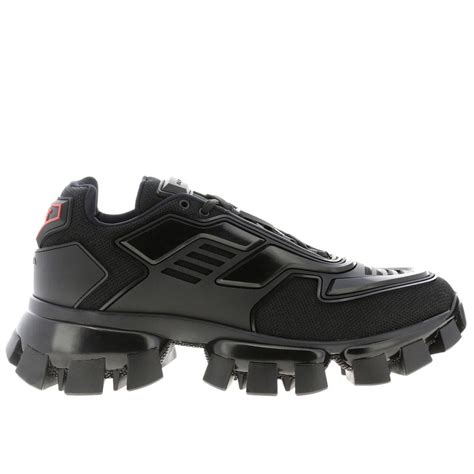 men prada cloudbust sneakers|Prada cloudbust men's black.